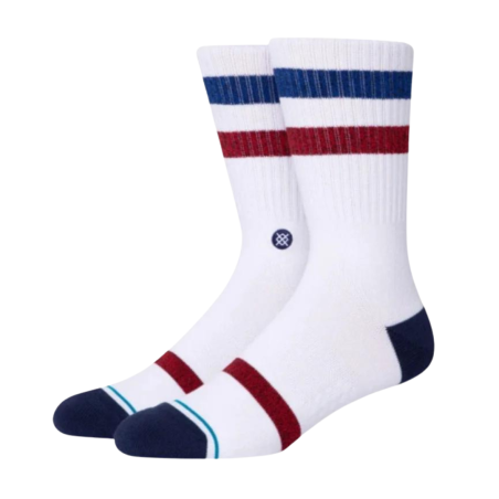 Stance Chaussettes "Five Star" White/Blue/Red