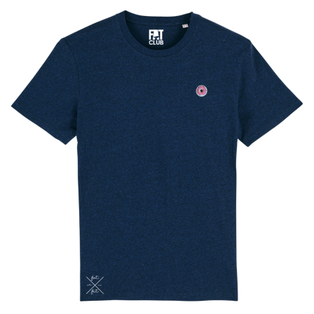 Tee-Shirt Original "DONUT" Black Heather Blue