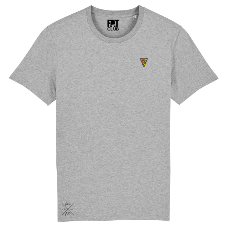 Tee-Shirt Original "PIZZA" Heather Grey
